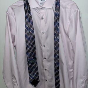 Calvin Klein Pink Dress Shirt XL